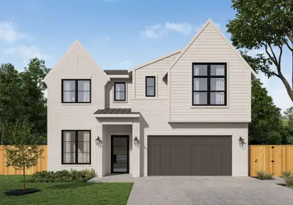 New construction Single-Family house 1214 Wakefield Dr, Houston, TX 77018 plan The Emerson - image