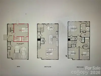 New construction Townhouse house 9240 Walnut Hill Rd Nw, Unit 33, Concord, NC 28027 - image 4