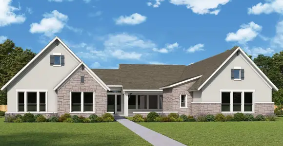 New construction Single-Family house 3001 Redwood Grv, Leander, TX 78641 plan The Chadwick - image