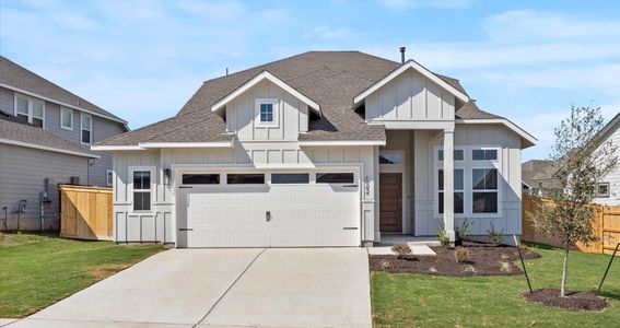 New construction Single-Family house 122 Paul Pena Dr, San Marcos, TX 78666 plan Wilshire - image