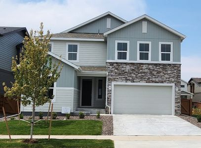 New construction Single-Family house 9983 Worchester St, Commerce City, CO 80022 plan 4036 - image