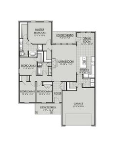 New construction Single-Family house 6601 Little Cypress Lp, Orange, TX 77632 plan Rodessa IV B - image 2