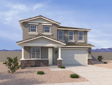 New construction Single-Family house 4729 W Donner Dr, Laveen, AZ 85339 plan Laurel - image