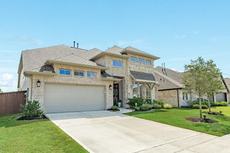 New construction Single-Family house 9903 Chapman Trl, Manvel, TX 77578 plan Design 3095W - image