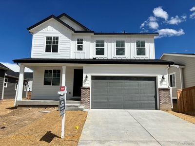 New construction Single-Family house 9774 Ceylon Street, Commerce City, CO 80022 Lapis- photo 0