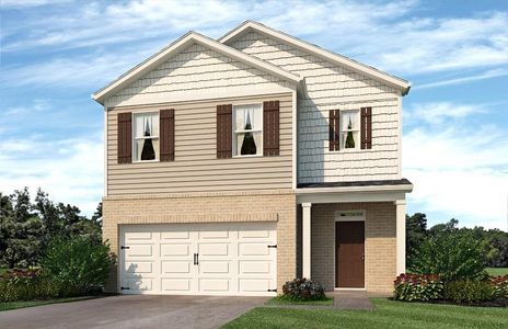 New construction Single-Family house 211 Rolling Meadow Trce, Jasper, GA 30143 plan Robie - image