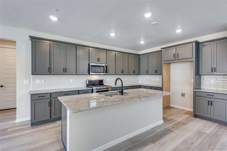 New construction Single-Family house 9973 Worchester St, Commerce City, CO 80022 Plan 4036- photo 0 0