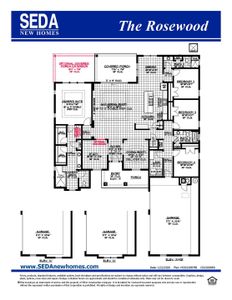 New construction Single-Family house 304 Sandy Bluff Dr, Yulee, FL 32097 plan Rosewood - image 3