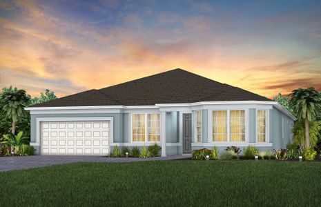 New construction Single-Family house 5243 Handsome Hills Dr, Mount Dora, FL 32757 plan Easley - image