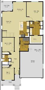 New construction Single-Family house 2200 Drummle Dr, Castle Rock, CO 80104 plan Breckenridge - image 2