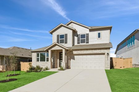 New construction Single-Family house 246 Coleto Trl, Bastrop, TX 78602 plan The Morrison - image