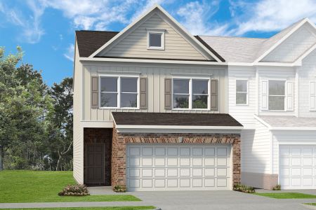 New construction Townhouse house Conyers, GA 30094 plan The Maddux II - image