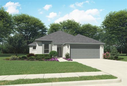 New construction Single-Family house 230 Twin View Vista Dr, Lavon, TX 75166 Emmy II | CP- photo 0 0