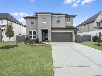New construction Single-Family house 17218 Gleeful St, Hockley, TX 77447 plan Verdin - image