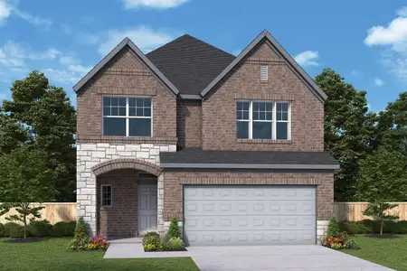 New construction Single-Family house 27226 Scarlet Paint Brush Dr, Hockley, TX 77447 plan The Glenshire - image