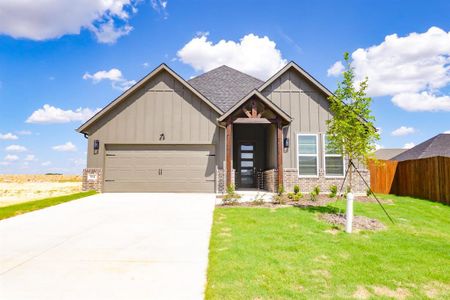 New construction Single-Family house 104 Maggie Lane, Godley, TX 76044 Mason- photo 0