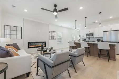 New construction Townhouse house 684 Sunstone Ln, Lawrenceville, GA 30043 - image