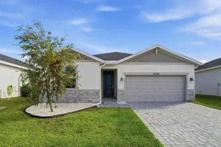 New construction Single-Family house 8558 Dahlia Cir, Port St. Lucie, FL 34986 plan Corsica - image