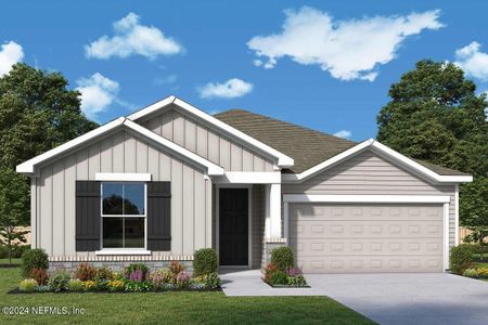 New construction Single-Family house 75404 Banyan Way, Yulee, FL 32097 Johanna- photo 0