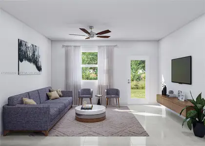 New construction Single-Family house 19659 Sw 337 Ter, Homestead, FL 33034 plan Elm - image