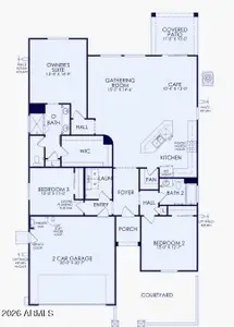 New construction Single-Family house 17829 W Pueblo Ave, Goodyear, AZ 85338 plan Potenza - image
