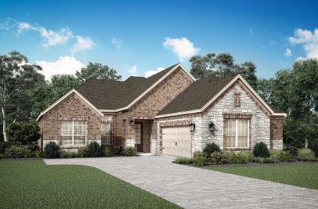 New construction Single-Family house 10622 Sutter Creek Drive, Iowa Colony, TX 77583 - photo 0