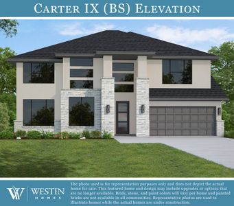 New construction Single-Family house 21918 Bay Skipper Dr, Cypress, TX 77433 plan The Carter IX - image