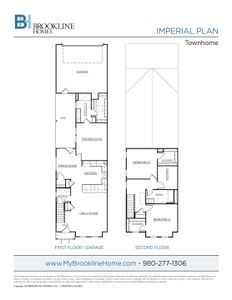 The Three Bedroom Imperial Floor Plan at Edgewood Preserve.