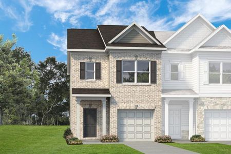 New construction Townhouse house 260 Dupont Drive, Unit 71, Cartersville, GA 30121 The Pierce- photo 0