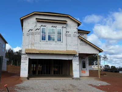 New construction Single-Family house 4321 Darius Lane, Fuquay Varina, NC 27526 Everitt Homeplan- photo 0