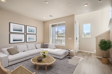 New construction Townhouse house 6952 Huddersfield Ln, Castle Pines, CO 80108 Catalina- photo 5 5