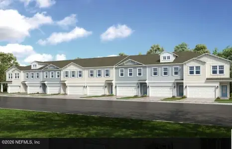 New construction Townhouse house 338 Cherry Elm Dr, St. Augustine, FL 32092 - image