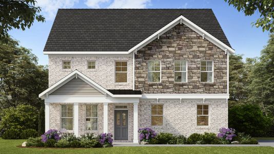 New construction Single-Family house 1206 Brookstone Pl, Bogart, GA 30622 plan Summit - image
