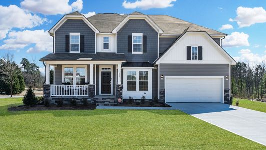 New construction Single-Family house 56 Great Smoky Place, Lillington, NC 27546 - photo 0