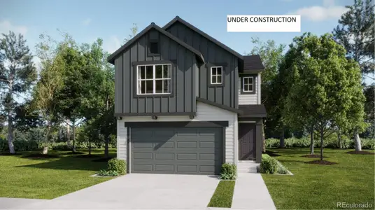 New construction Single-Family house 1144 Smiley Creek Pt, Colorado Springs, CO 80904 plan Fir - image