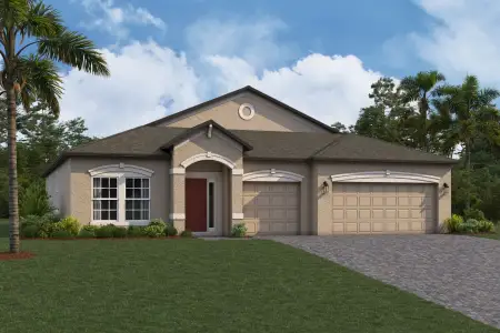 New construction Single-Family house 5744 Freesia Dr, Lakeland, FL 33811 plan Barcello - image