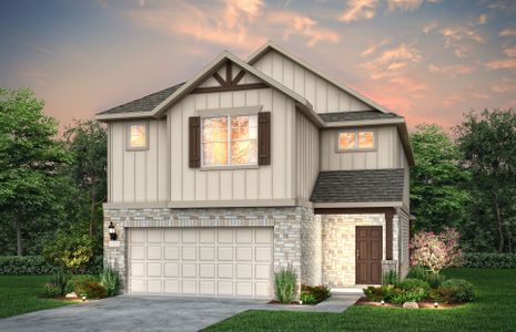 New construction Single-Family house 1808 Spring Mountain Cv, Georgetown, TX 78628 plan Sienna - image