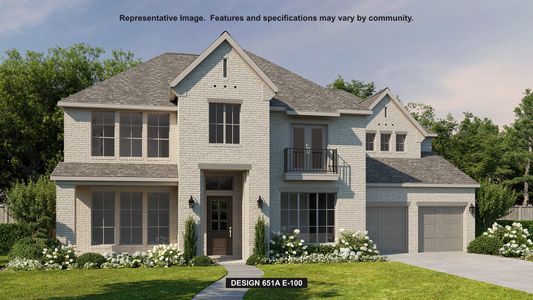 New construction Single-Family house 2500 Fountain St, Prosper, TX 75078 plan 651A - image