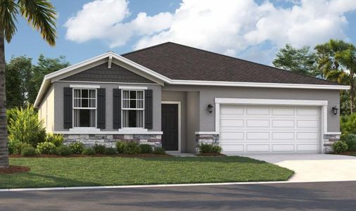 New construction Single-Family house 3527 Mud Canyon Dr, Davenport, FL 33837 plan The Webber - image