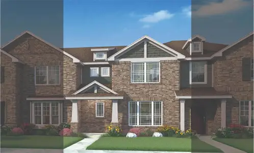 New construction Townhouse house 1896 Indigo Ln, Unit 15, Heartland, TX 75114 - image