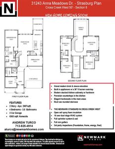 New construction Single-Family house 31243 Anna Meadows Dr, Fulshear, TX 77441 Strasburg- photo 0