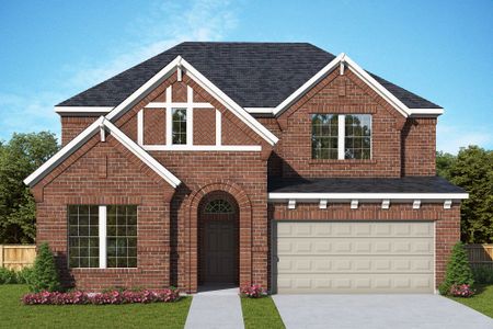 New construction Single-Family house 1808 Tolleson Dr, Fort Worth, TX 76008 The Pin Oak- photo 0