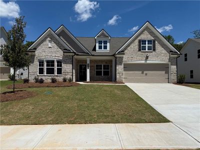 New construction Single-Family house 924 Winding Rose Dr, Hoschton, GA 30548 Noah- photo 1 1