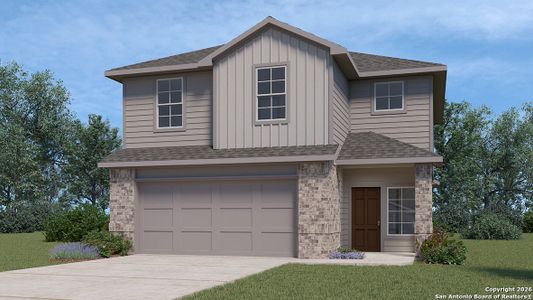 New construction Single-Family house 10728 Criterion, San Antonio, TX 78252 - image