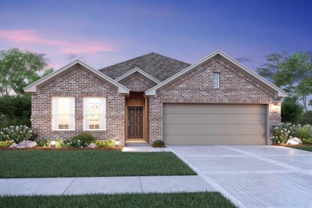 New construction Single-Family house 901 Oak Mist Lane, Magnolia, TX 77354 Freestone- photo 0