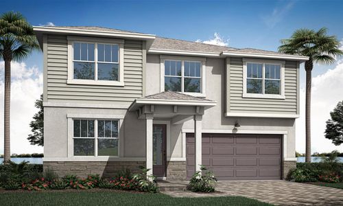 New construction Single-Family house 10125 Sw Zahari Dr, Port St. Lucie, FL 34987 - image