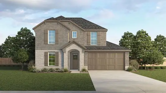 New construction Single-Family house 1810 Christina Dr, Princeton, TX 75407 plan 2329 Galena - image