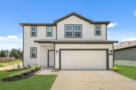 New construction Single-Family house 10758 Red Flagstone Dr, Conroe, TX 77306 plan Falcon - image