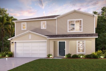 New construction Single-Family house 2342 Oklahoma Dr, Sumterville, FL 33585 plan Cambria - image