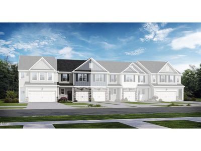 New construction Townhouse house 46 Village Edge Dr, Lillington, NC 27546 plan The Graham - image